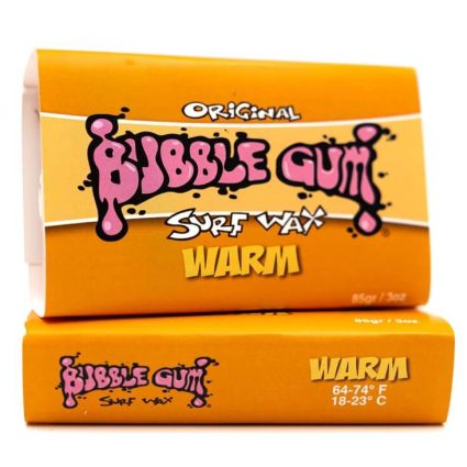 Bubble Gum Orange Surf Wax - Warm 18-23Â°C