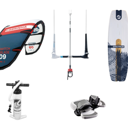 Cabrinha Switchblade + Spectrum board - Komplet Kitesurf Pakke
