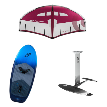 JP Australia X-Winger IPR board+foil+wing - Komplet Wingsurf Pakke