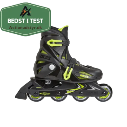 Roces Orlando III inliners til børn - Sort/Lime - 25-29