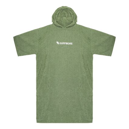 SURFMORE badeponcho til voksne - Bomuld - Seagreen
