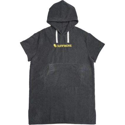 SURFMORE badeponcho til voksne - Microfiber - Grå
